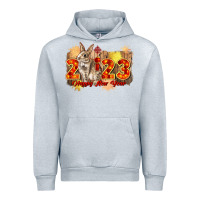 Heather Grey chinese new year 2023 rabbit year Urban Hoodie - CowGirlArtShop