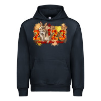 Navy chinese new year 2023 rabbit year Urban Hoodie - CowGirlArtShop