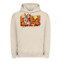 Pigment French Oak chinese new year 2023 rabbit year Urban Hoodie - CowGirlArtShop