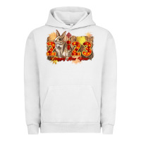 Pigment Lunar Rock chinese new year 2023 rabbit year Urban Hoodie - CowGirlArtShop