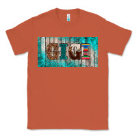 Copper western turquoise gigi license plate Classic Tee - BarkalooDesign