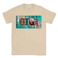 Mushroom western turquoise gigi license plate Classic Tee - BarkalooDesign