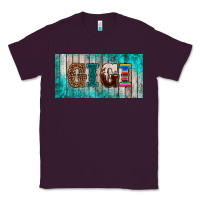 Plum western turquoise gigi license plate Classic Tee - BarkalooDesign