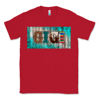 Red western turquoise gigi license plate Classic Tee - BarkalooDesign
