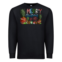 Black Merry Christmas Premium Sweatshirt - SublimationCraftShop