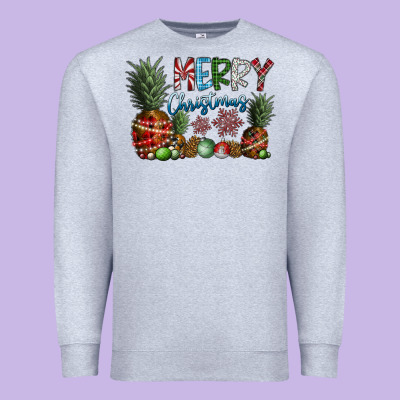 Merry Christmas Premium Sweatshirt Designed By Sublimationcraftshop