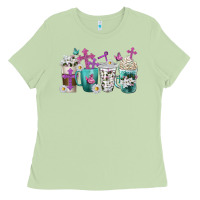 Matcha blessed coffee cups Ladies Tee - texasbilliewilder