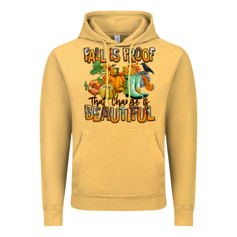 Fall Is Proof That Change Is Beautiful Vintage Hoodie by RanaPortraitStore | Teevron
