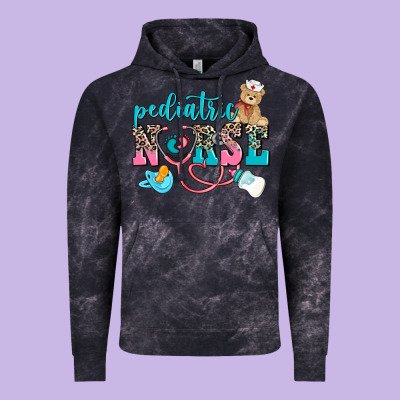 Pediatric Nurse Vintage Hoodie Designed By Adodesignshop