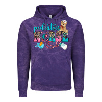 Cloud Purple pediatric nurse Vintage Hoodie - AdoDesignShop