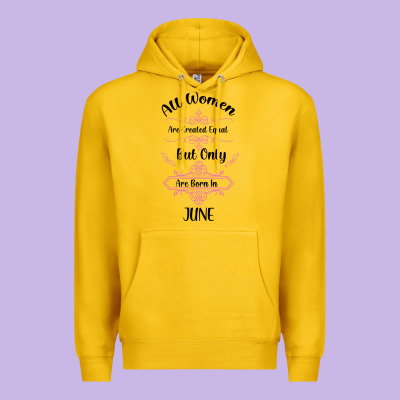 All Women Are Created Equal But Only The Smartest Are Born In July Bla Premium Hoodie Designed By Bettercallsaul