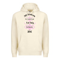 Sandshell all women are created equal but only the smartest are born in july bla Premium Hoodie - Bettercallsaul