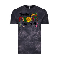 Cloud Black santa's favorite  hair stylist Vintage Tee - AdoDesignShop