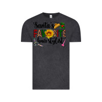 Vintage Black santa's favorite  hair stylist Vintage Tee - AdoDesignShop