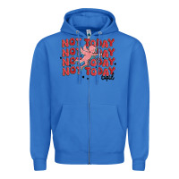 True Royal not today cupid Zipper Hoodie - MaliasSmallBusiness
