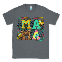 Charcoal Heather School bus driver mama Mother's day Classic Tee - LillyAllenDesigns