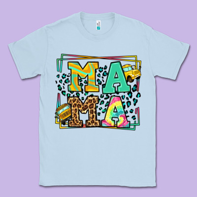 School Bus Driver Mama Mother's Day Classic Tee Designed By Lillyallendesigns