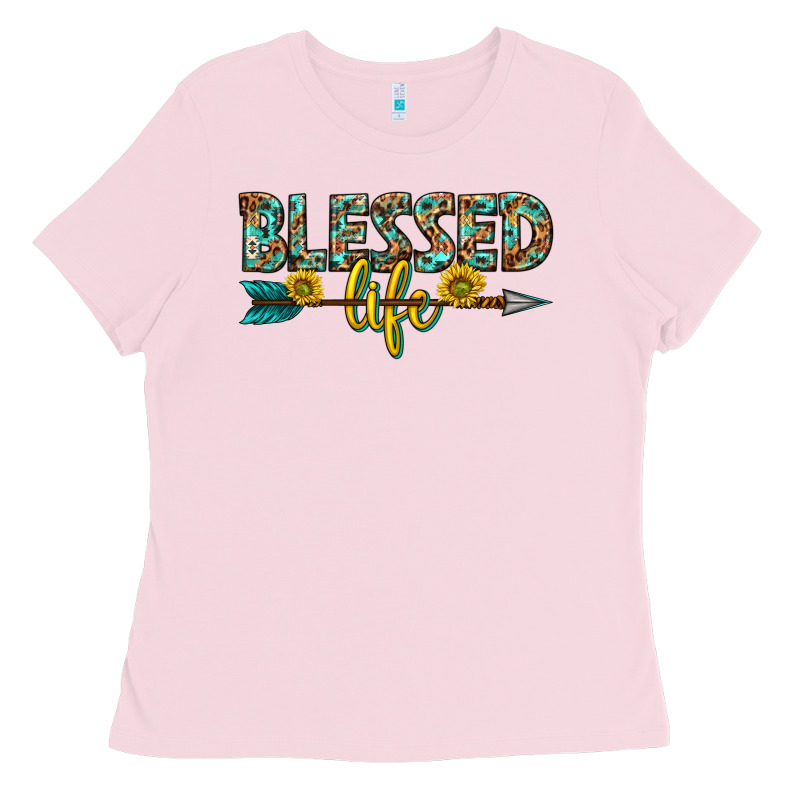 Blessed Life Western Ladies Tee by texasbilliewilder | Teevron