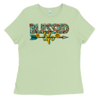 Matcha blessed life western Ladies Tee - texasbilliewilder