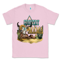 Bubblegum Pink country mama Classic Tee - NancyCooperArtShop