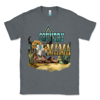 Charcoal Heather country mama Classic Tee - NancyCooperArtShop