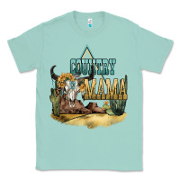 Seafoam country mama Classic Tee - NancyCooperArtShop