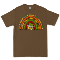 Cacao black history teacher rainbow Premium Tee - texasbilliewilder