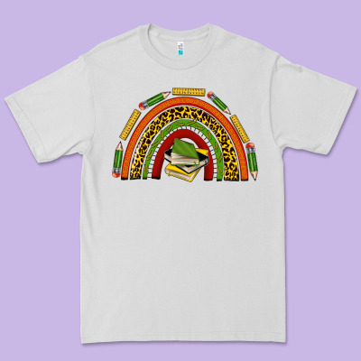 Black History Teacher Rainbow Premium Tee Designed By Texasbilliewilder