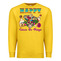 Lemon Happy Cinco De Mayo Mexican Skull Tequila Bottle Roses Cactus Premium Sweatshirt - Artiststas