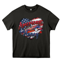 Asphalt American honey Heavy Core Tee - Zillion Design Studio