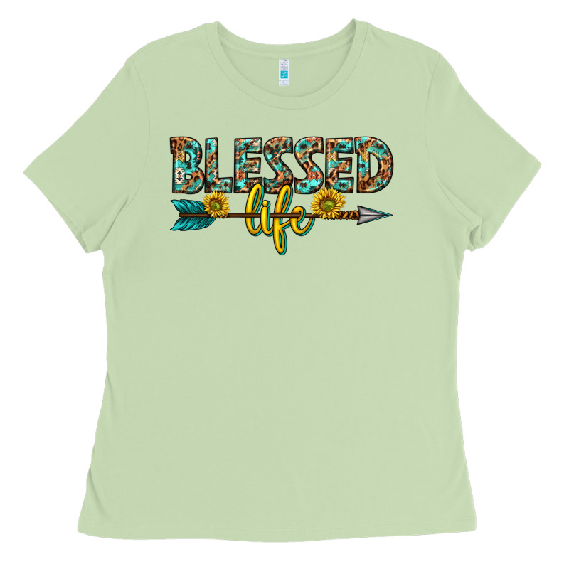Blessed Life Western Ladies Tee by texasbilliewilder | Teevron