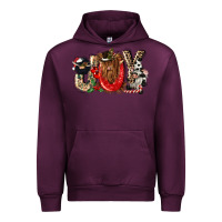 Mauve Wine joy Urban Hoodie - CowGirlArtShop