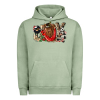 Pigment Oil Green joy Urban Hoodie - CowGirlArtShop