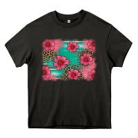 Asphalt easter spring leopard serape background Heavy Core Tee - Artiststas