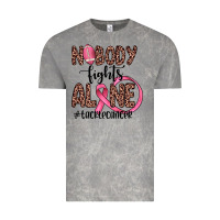 Nobody Fights Alone #tacklecancer Vintage Tee | Teevron