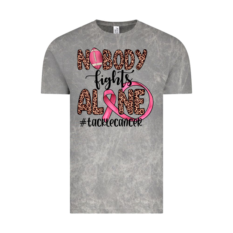 Nobody Fights Alone #tacklecancer Vintage Tee by JahusDesignShop | Teevron