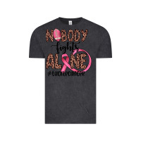 Vintage Black nobody fights alone #tacklecancer Vintage Tee - JahusDesignShop