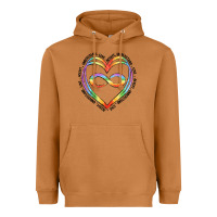 Meerkat autism heart Heavyweight Hoodie - Artiststas