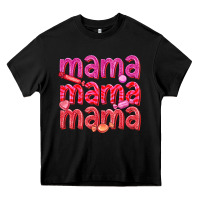 Black mama mama mama valentines day Heavy Core Tee - texasbilliewilder