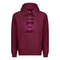 Burgundy all women are created equal but only the smartest are born in january Premium Hoodie - Bettercallsaul