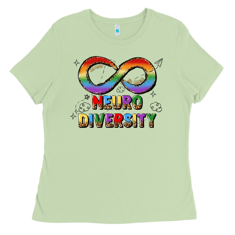 Neurodiversity Ladies Tee by JahusDesignShop | Teevron