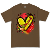 Cacao fruits and softball heart Premium Tee - Zillion Design Studio