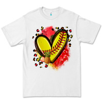 Fruits And Softball Heart Premium Tee | Teevron