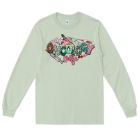 Matcha Oncology Nurse western Long Sleeve Tee - NancyCooperArtShop