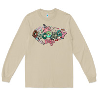 Mushroom Oncology Nurse western Long Sleeve Tee - NancyCooperArtShop