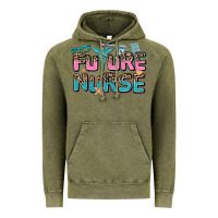 Vintage Olive future nurse Vintage Hoodie - AdoDesignShop