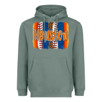 Sage houston baseball team spirit brushstrokes Heavyweight Hoodie - Artiststas