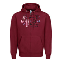 Burgundy let them praise his name with dancing Zipper Hoodie - MaliasSmallBusiness