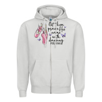 Dove Grey let them praise his name with dancing Zipper Hoodie - MaliasSmallBusiness