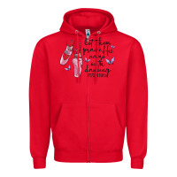 Red let them praise his name with dancing Zipper Hoodie - MaliasSmallBusiness